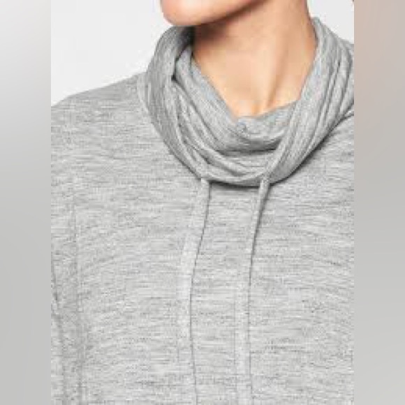 Athleta Coastal Cropped Cowl Neck Sweatshirt - Picture 2 of 6